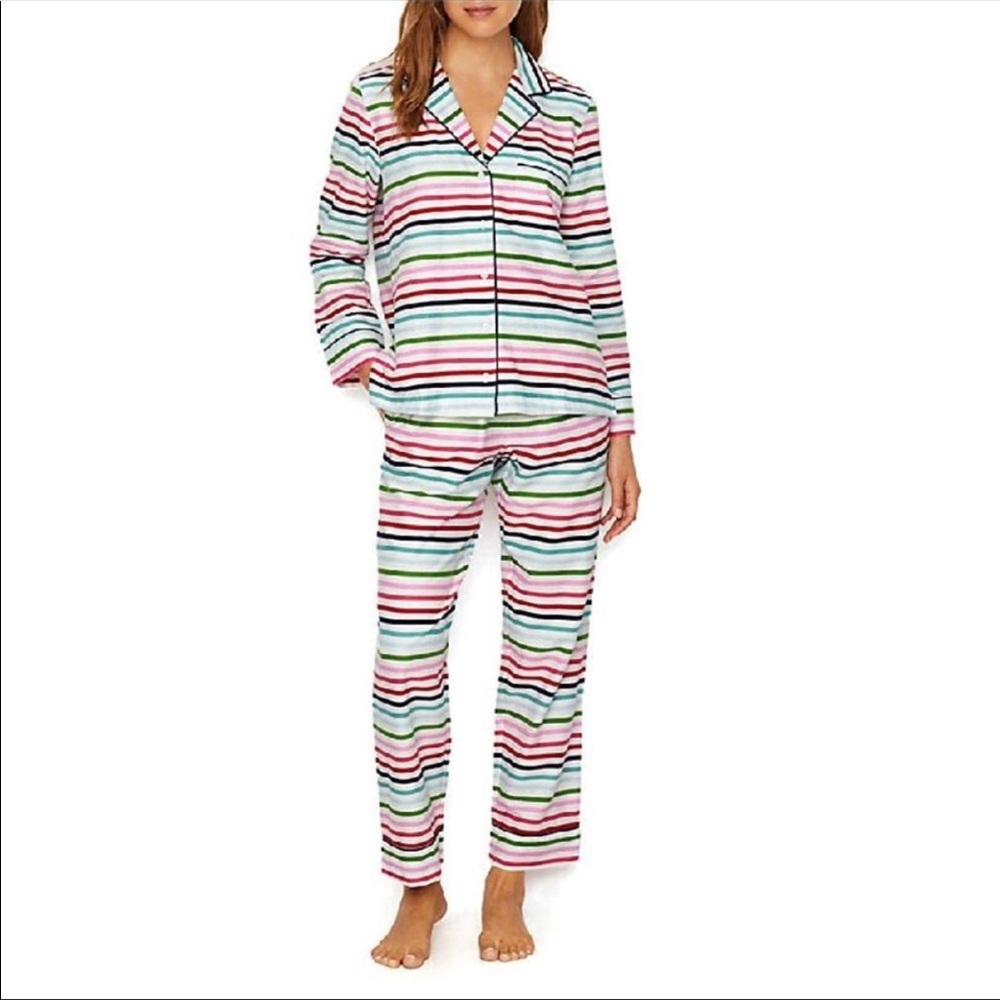 Kate Spade cozy striped pajama set